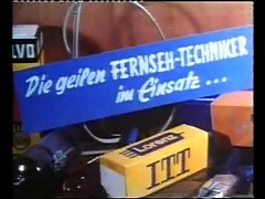 vintage 70s german - Die geilen Fernseh-Techniker - cc79