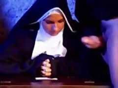Horny Nun Gets Fucked Hard By Two Alter Boys Cocks For Dp Action